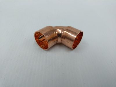 25 X COPPER END FEED FITTING END FEED ELBOW 90 DEGREE SIZE 22mm FEMALE TO FEMALE