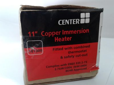 NEW Center Copper Immersion Heater 11