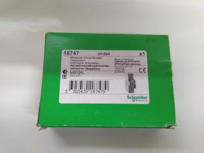 New Schneider Electric 18747 Circuit Breaker NG125L 1P 50A