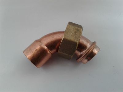 NEW Copper Pipe Elbow Adapter 22MM X 1