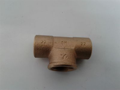 NEW End Feed Tee 22mm x 22mm x 3/4