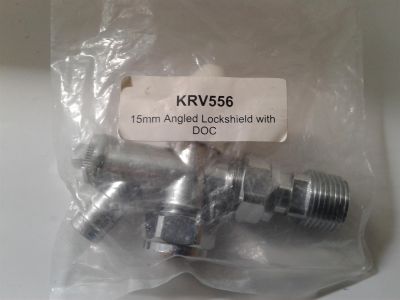 NEW KRV556 15MM ANGLED LOCKSHEILD WITH DOC