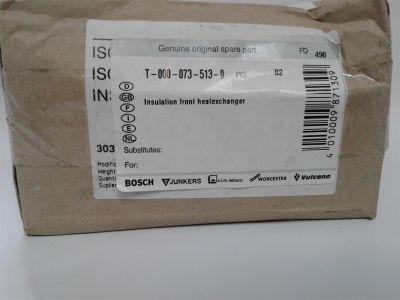 NEW WORCESTER T0000735130 INSULATION FRONT HEATEXCHANGER NOW USE 2241919
