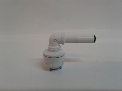 NEW Polypipe 10mm spigot elbow in white
