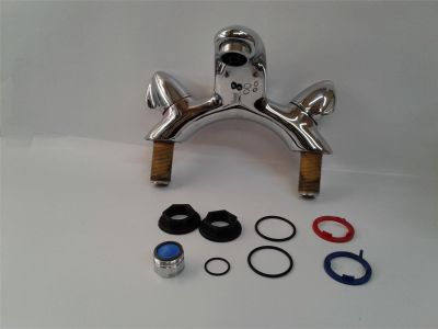 NEW Ideal Standard Academy E0136AA 2-taphole Bath Filler Tap Chrome