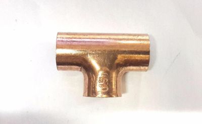 NEW COPPER EQUAL TEE 15MM FITTING