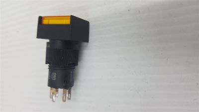 NEW OMRON INDUSTRIAL AUTOMATION PUSHBUTTON SWITCH YELLOW A3CA-7011